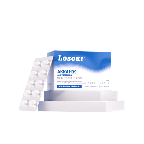 LOSOKI - Losoki - AKKAH39益生菌|調理腸胃|提高醣脂代謝|食慾降低|修身纖體 - 營養補充劑